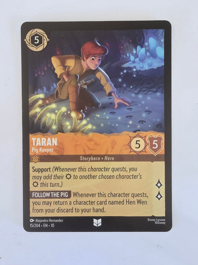 Lorcana Whispers in the Well #15/204 Taran - Pig Keeper | Uncommon