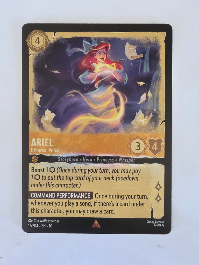 Lorcana Whispers in the Well #17/204 Ariel - Ethereal Voice | Rare