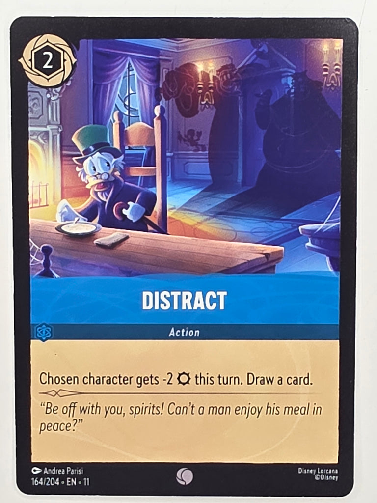 Disney Lorcana Winterspell #164/204 Distract | Common