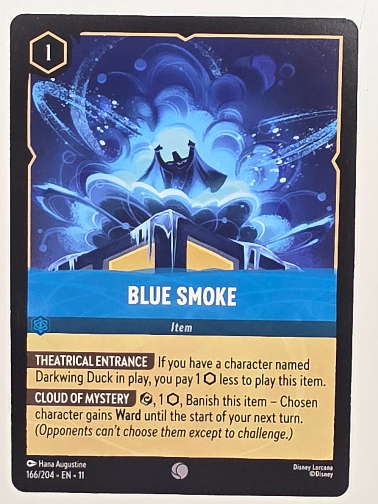 Disney Lorcana Winterspell #166/204 Blue Smoke | Common