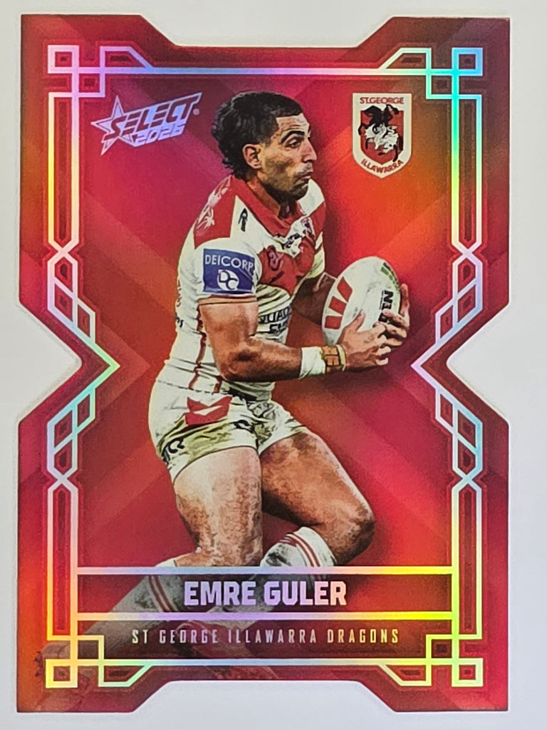 NRL 2026 League Heroes | Colours Diecut | #CD173 | Emre Guler |St George Dragons