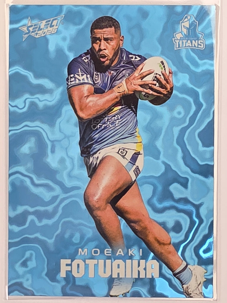 NRL 2026 League Heroes | Mercury | #M67 | #390/450 | Moeaki Fotuaika | Gold Coast Titans