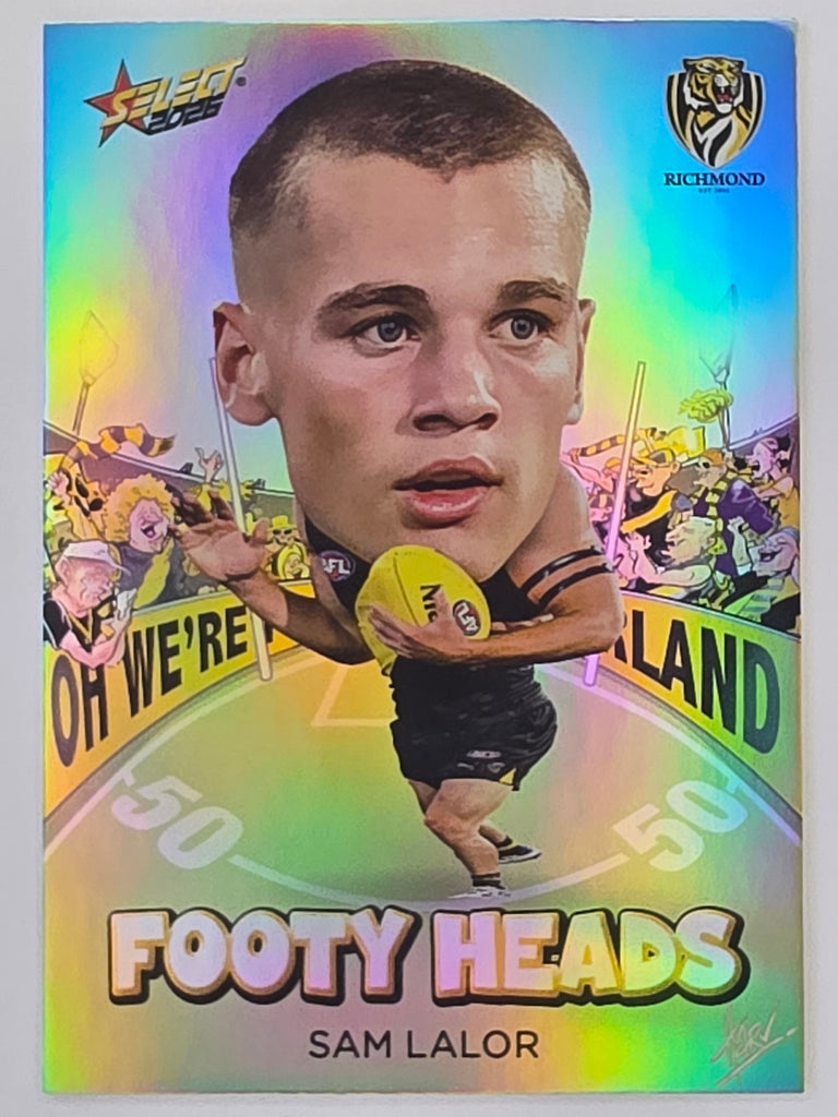 2026 AFL Footy Stars Footy Heads FH81 Sam Lalor - Richmond Tigers