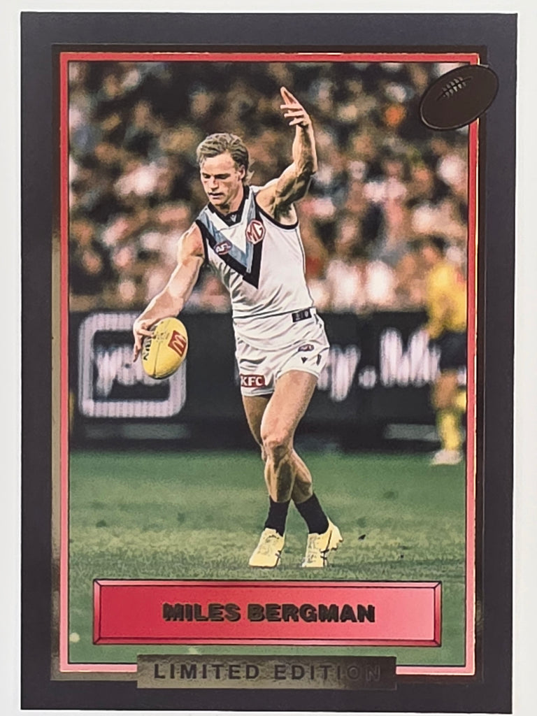 2026 AFL Footy Stars Select Rewind SR110 Miles Bergman - Port Adelaide Power