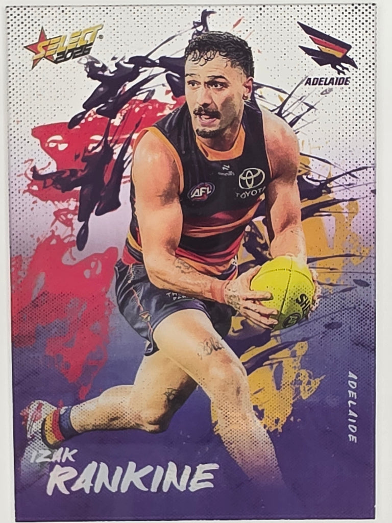 2026 AFL Footy Stars Adrenaline A4 Izak Rankine - Adelaide Crows