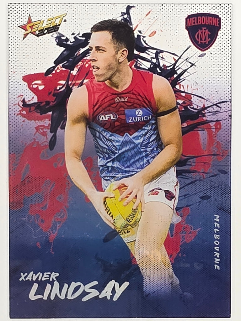 2026 AFL Footy Stars Adrenaline A52 Xavier Lindsay - Melbourne Demons