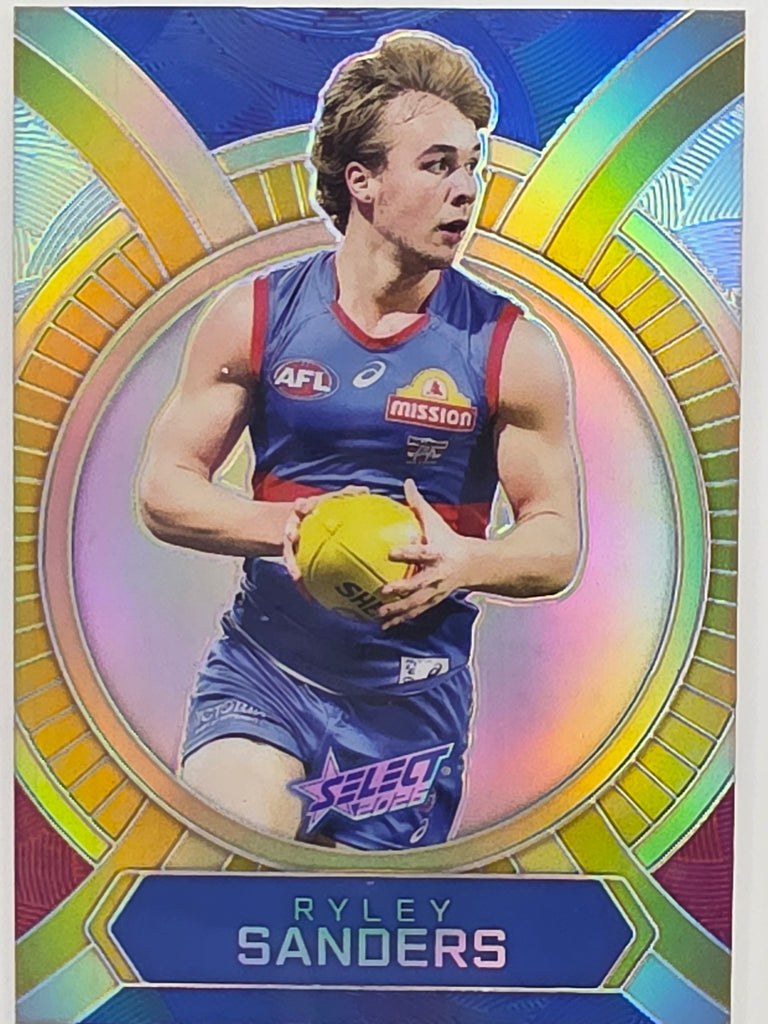 2026 AFL Footy Stars Luminous LB179 Ryley Sanders - Western Bulldogs