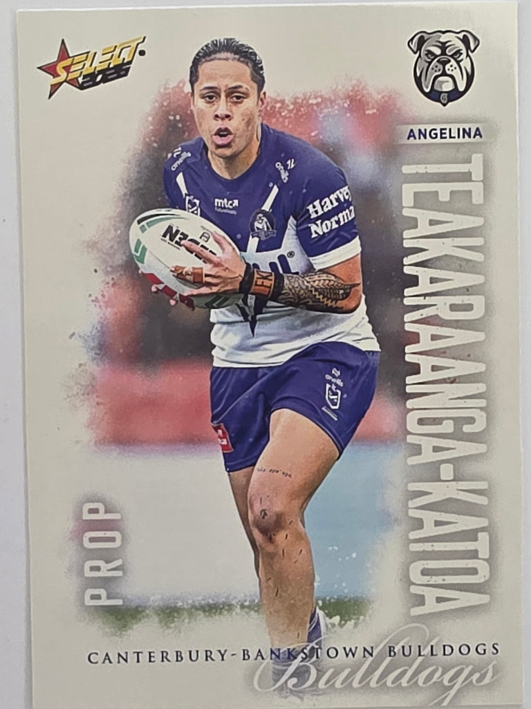NRL 2026 League Heroes | Base | #233 | Angelina Teakaraanga-Katoa | NRLW Canterbury Bulldogs