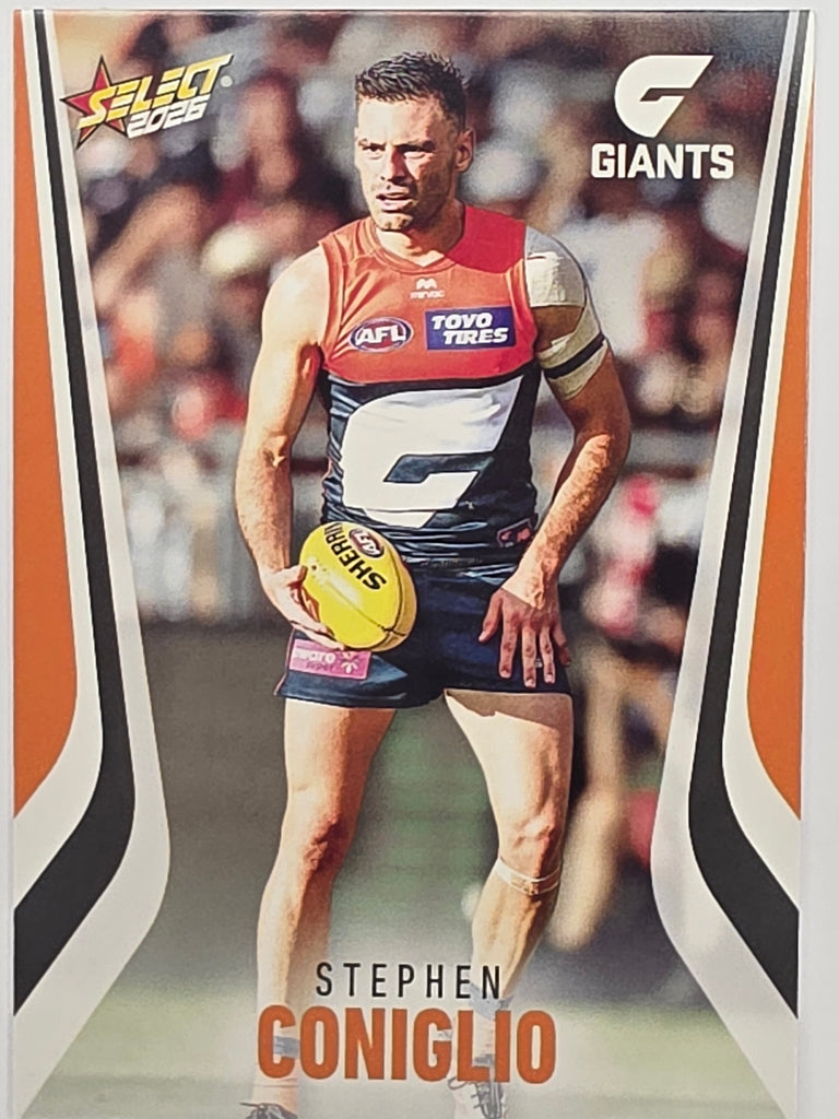 2026 AFL Footy Stars Base Card #095 Stephen Coniglio - GWS Giants