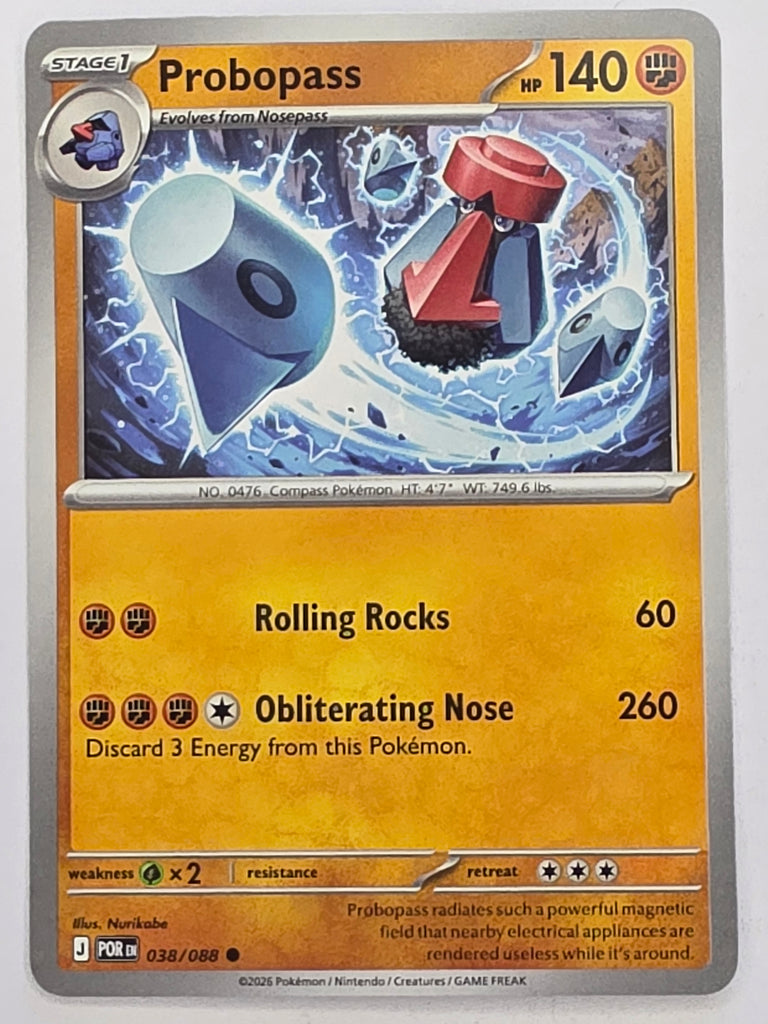 Pokemon TCG Perfect Order | Probopass | #038/088 | Common