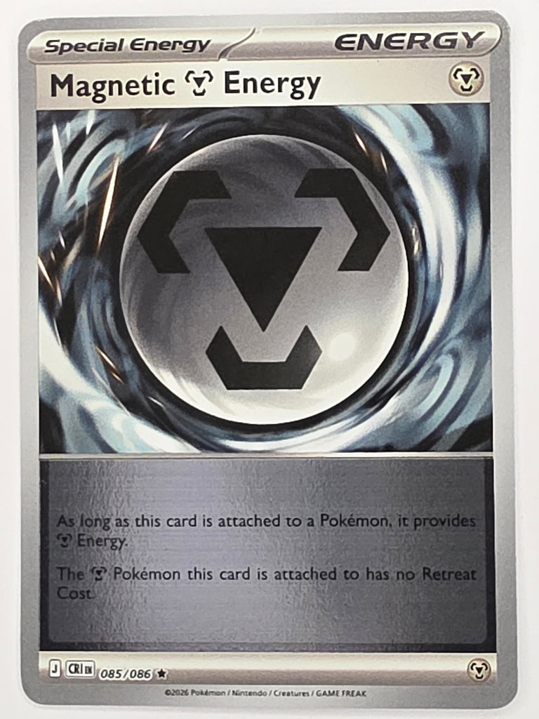 Pokemon TCG Chaos Rising |Magnetic Energy | #085/086 | Reverse Holo | Rare