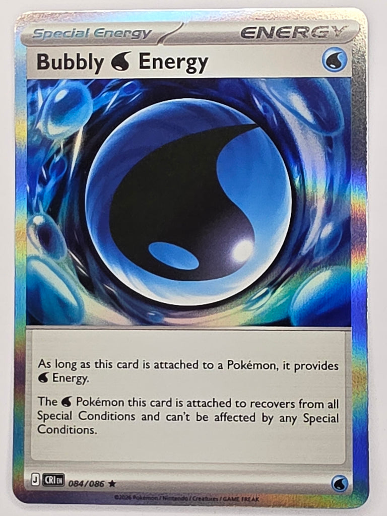 Pokemon TCG Chaos Rising |Bubbly Energy | #084/086 | Rare