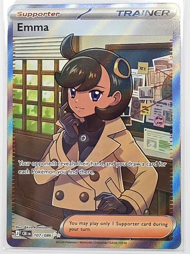 Pokemon TCG Chaos Rising | Emma | #107/086 | Ultra Rare