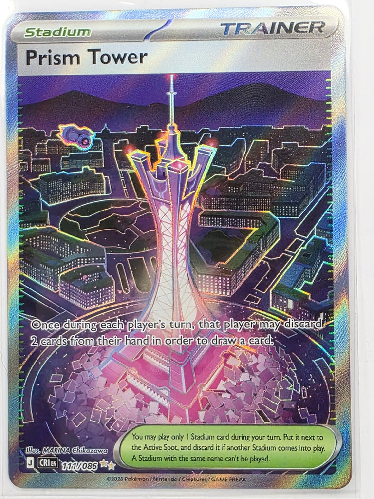 Pokemon TCG Chaos Rising | Prism Tower | #111/086 | Ultra Rare