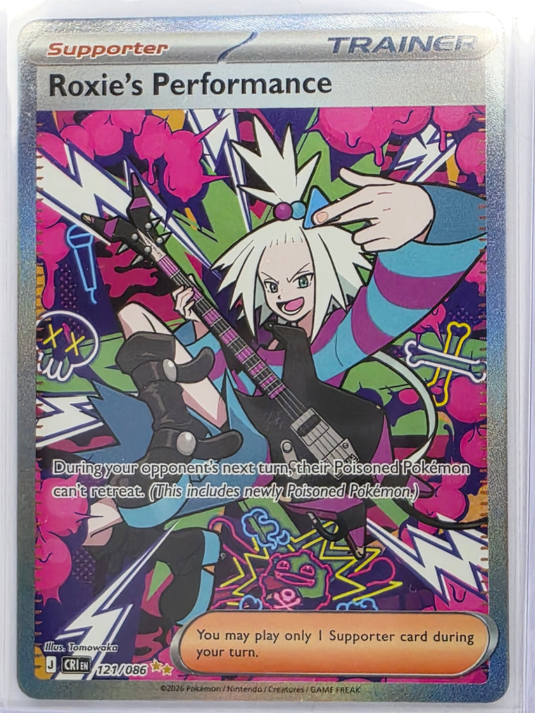 Pokemon TCG Chaos Rising | Roxie's Performance | #121/086 | Special Illustration Rare