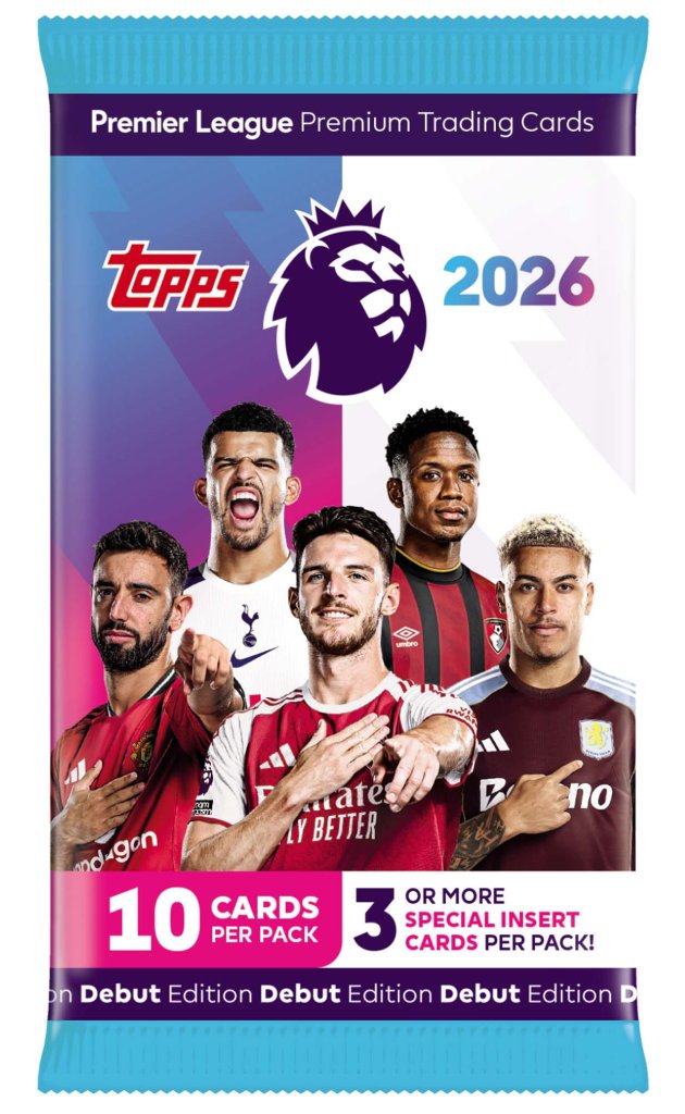 Topps Match Attax | 2026 Premier League | Trading Card Pack (10 Cards)