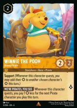 Lorcana Azurite Sea - Winnie the Pooh - Hunny Pirate - #3/204 - Rare