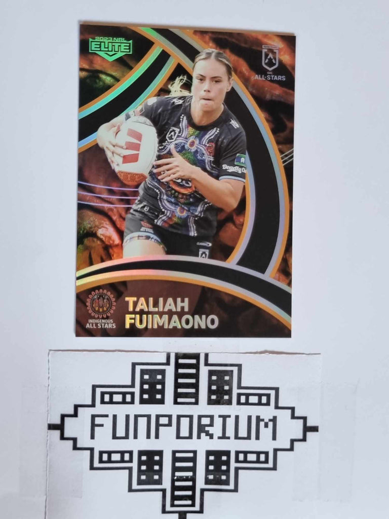 2023 Elite NRL - All Stars - #AS4 - Taliah Fuimaono - Indigenous NRLW