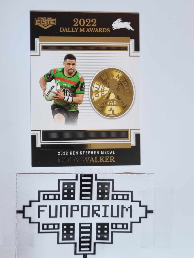 2023 Elite NRL - 2022 Dally M Awards - #DM18 - Cody Walker - Rabbitohs