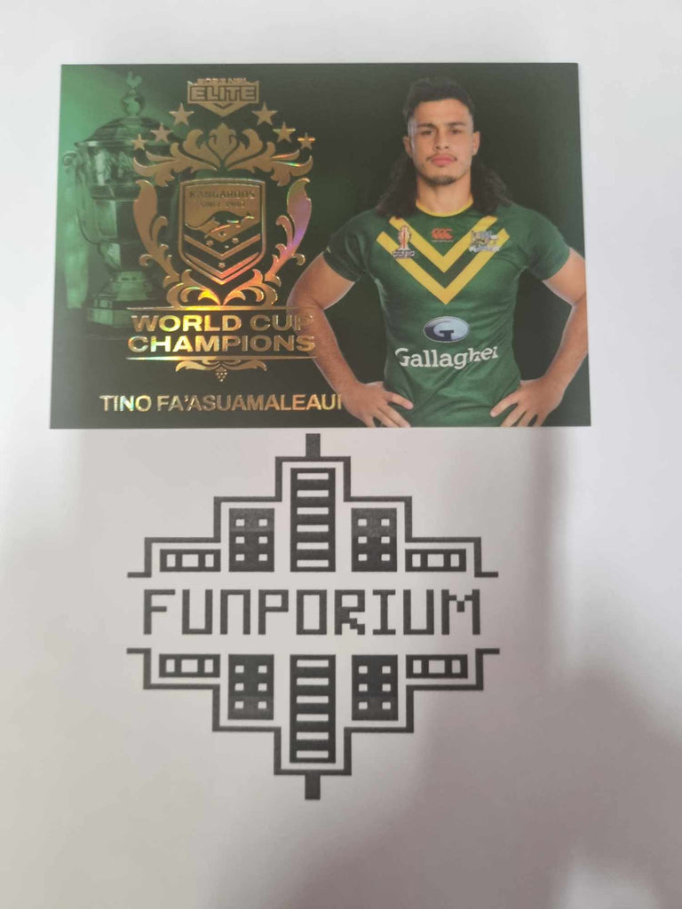 2023 Elite NRL - World Cup Champions - #WCC7 - Tino Fa'asuamaleaui