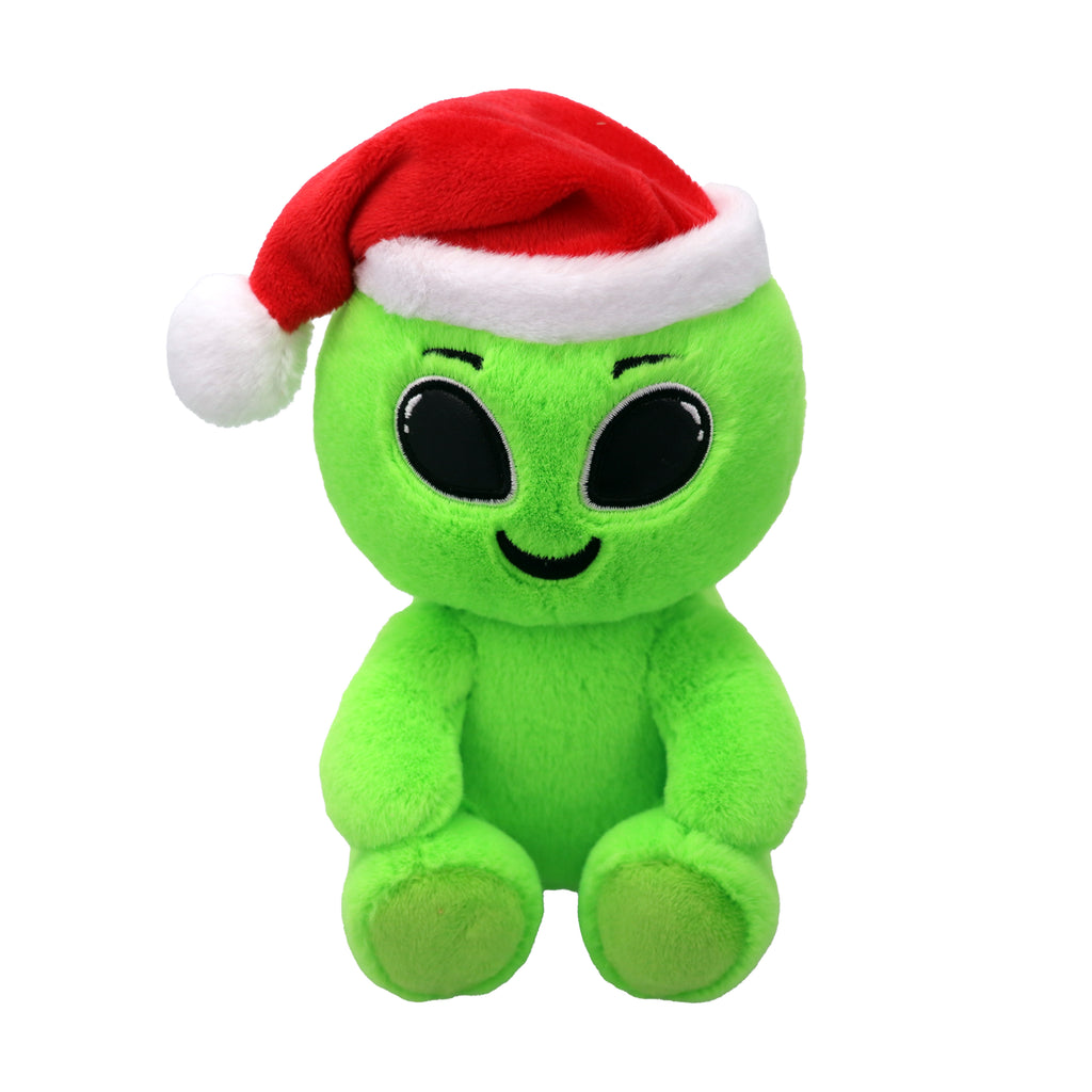 Comet the Alien TY Beanie Boo plush toy with soft green plush, glittery antennae and large sparkly eyes