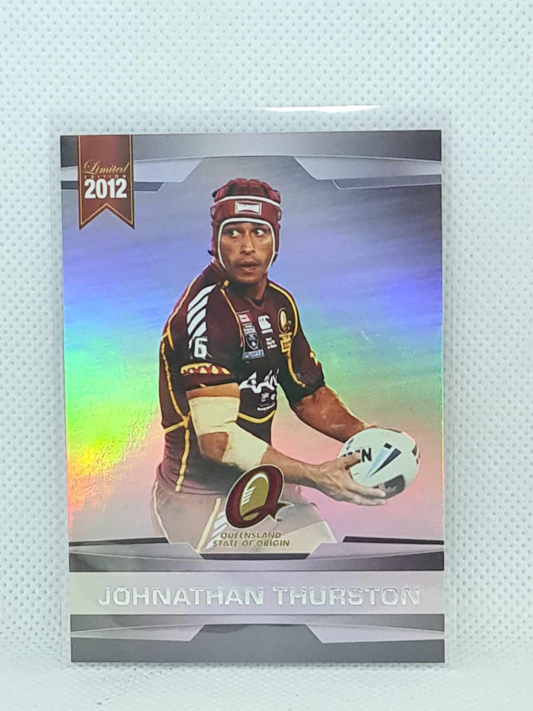 2012 ESP Limited Edition Parallel Foil #P48 - Johnathan Thurston - QLD