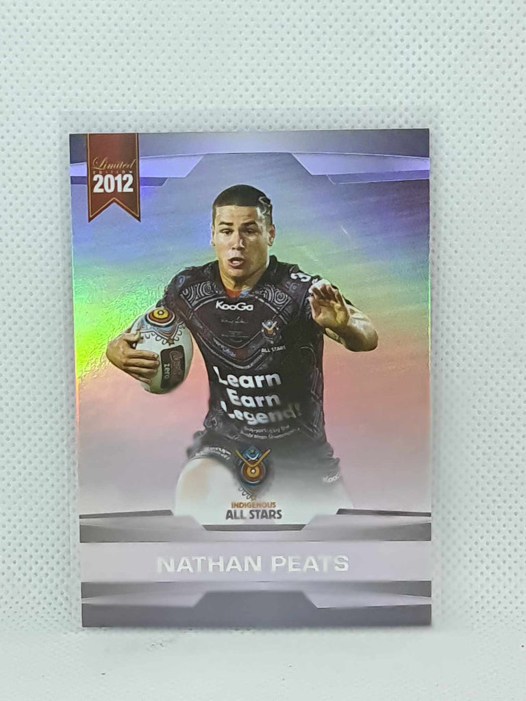 2012 ESP Limited Edition Parallel Foil #P55 - Nathan Peats - Indigenous