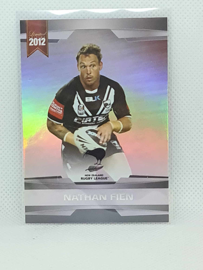 2012 ESP Limited Edition Parallel Foil #P14 - Nathan Fien - New Zealand