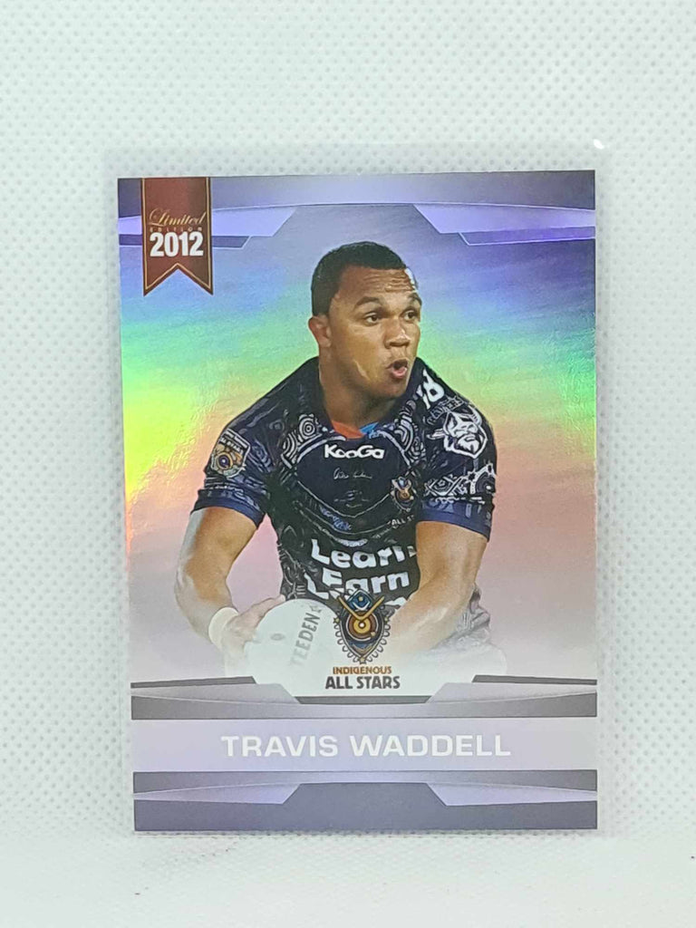 2012 ESP Limited Edition Parallel Foil #P60 - Travis Waddell - Indigenous