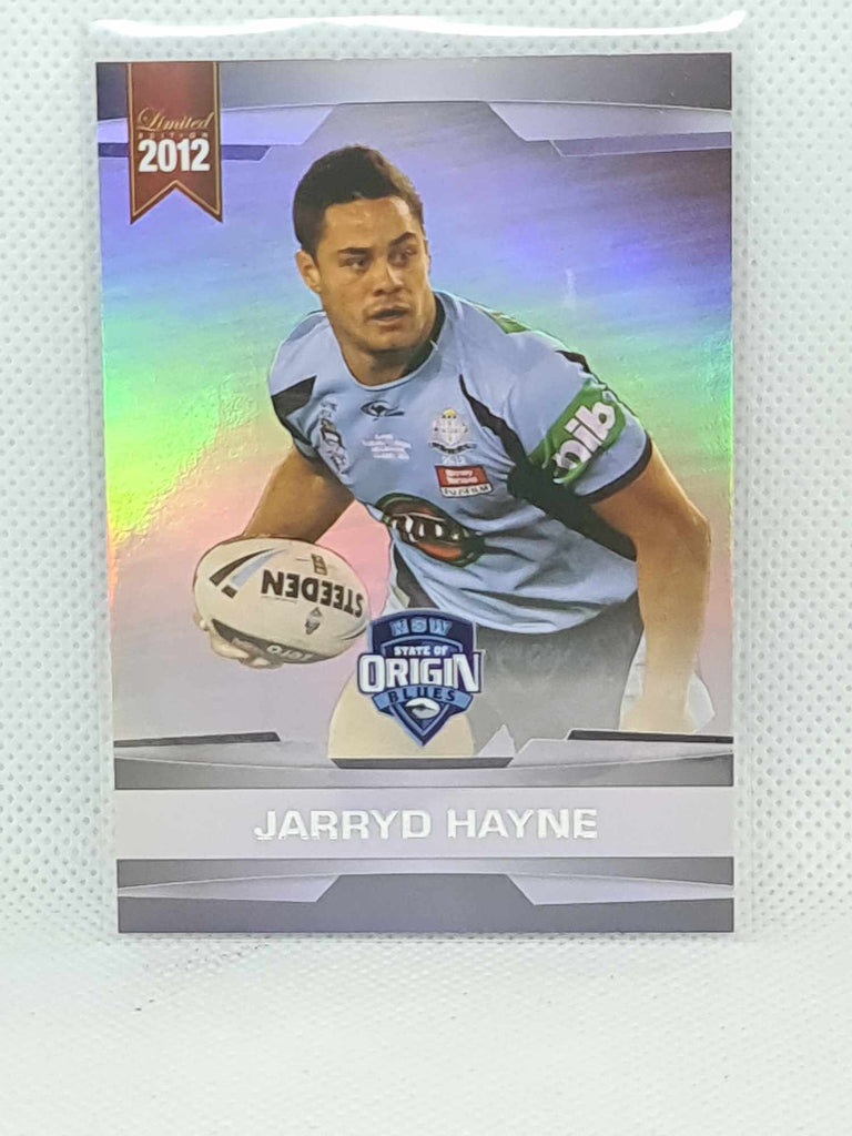 2012 ESP Limited Edition Parallel Foil #P29 - Jarryd Hayne - NSW