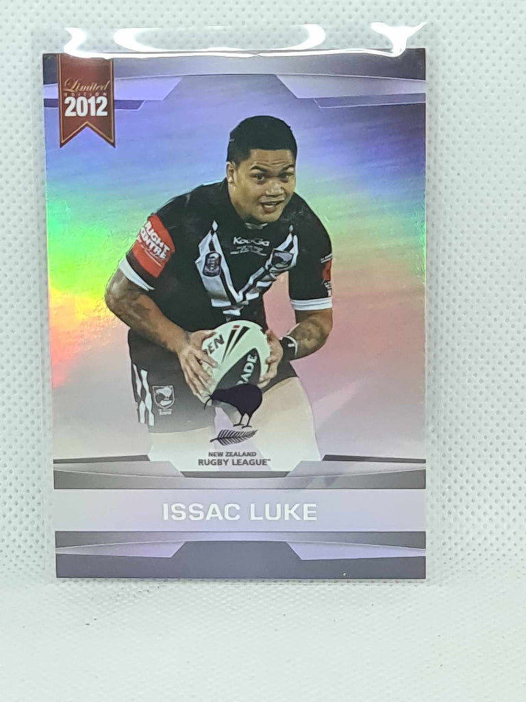 2012 ESP Limited Edition Parallel Foil #P19 - Isaac Luke - New Zealand