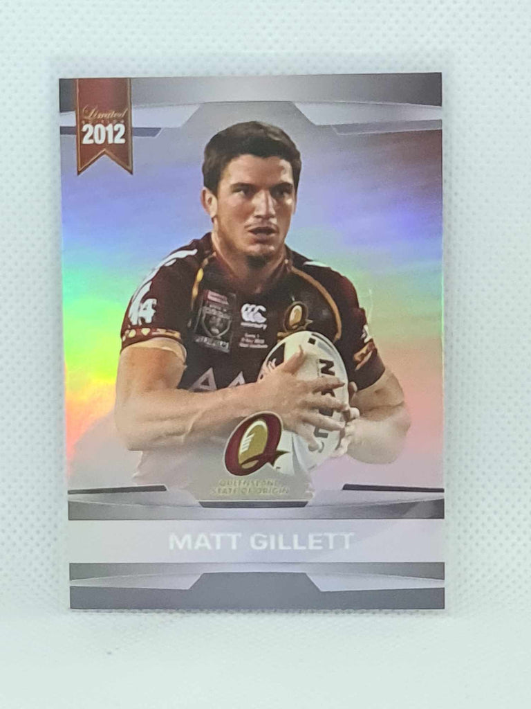 2012 ESP Limited Edition Parallel Foil #P39 - Matt Gillett - QLD