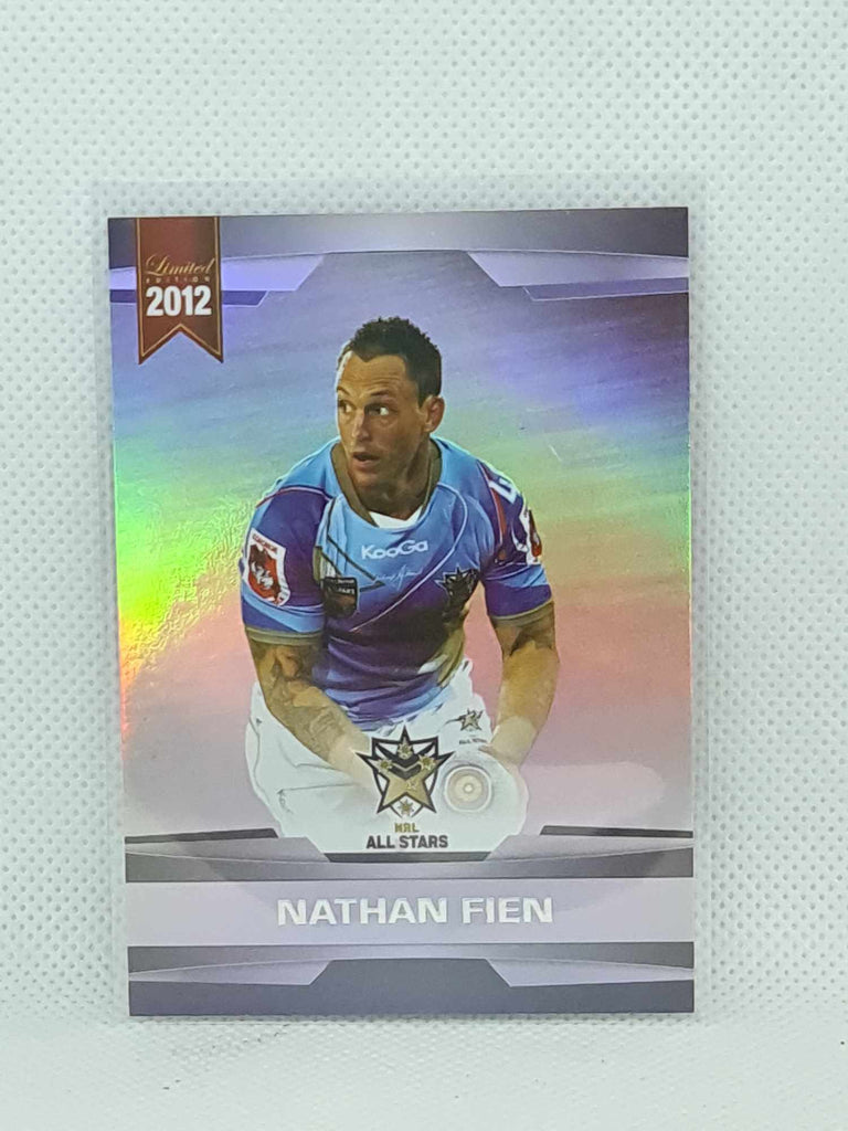 2012 ESP Limited Edition Parallel Foil #P63 - Nathan Fien - All-Stars