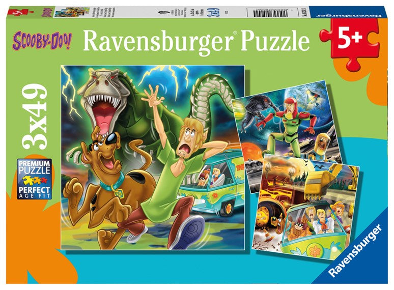 3 x 49 Piece - Scooby Doo - Jigsaw Puzzle - Ravensburger