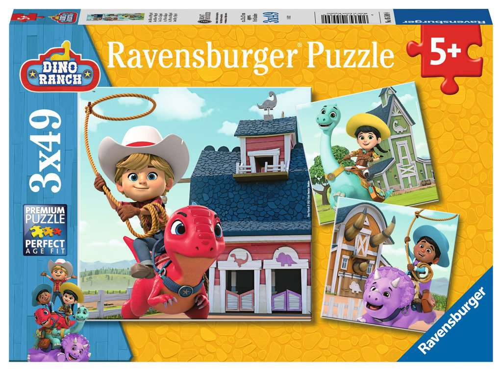 3 x 49 Piece - Jon, Min & Miguel - Jigsaw Puzzle - Ravensburger