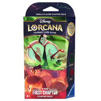 Disney Lorcana - Set 1 The First Chapter - Cruella Starter Pack (60 Cards + 1 Booster Pack)
