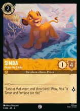 Lorcana Azurite Sea - Simba - Happy-Go-Lucky - #5/204 - Common