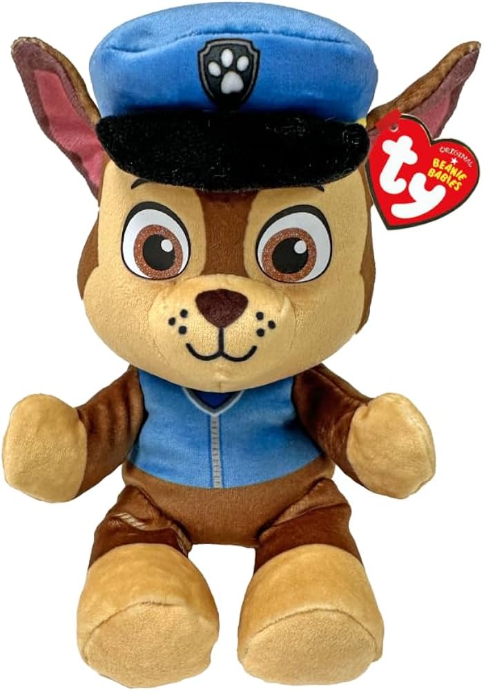 Chase the Shepherd Dog | Paw Patrol | Regular Beanie Baby | TY Beanie Boo