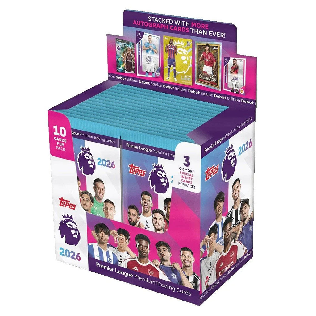 Topps 2026 Match Attax Premier League Box (Contains 28 Packs)