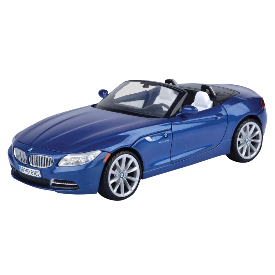 Timeless Legends 2010 BMW Z4 Roadster Blue 1:24 Scale Diecast Model Car