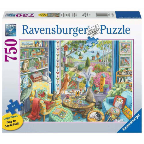 750 Pieces - The Bird Watchers - Ravensburger Jigsaw Puzzle