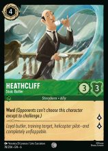 Lorcana Azurite Sea - Heathcliff - Stoic Butler - #78/204 - Common