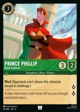 Lorcana Azurite Sea - Prince Phillip - Royal Explorer - #83/204 - Common