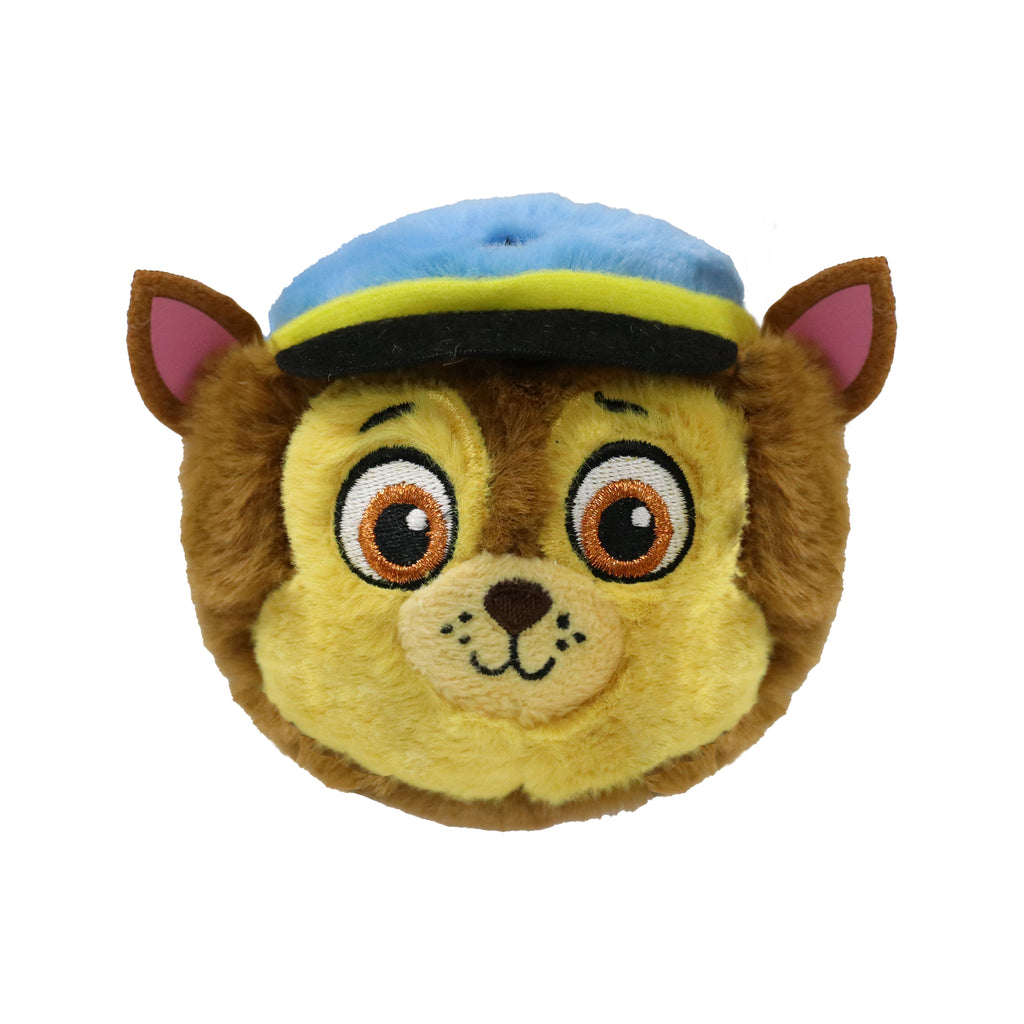 Chase Paw Patrol TY Beanie Bouncer plush toy with large stitched eyes and classic police pup outfit