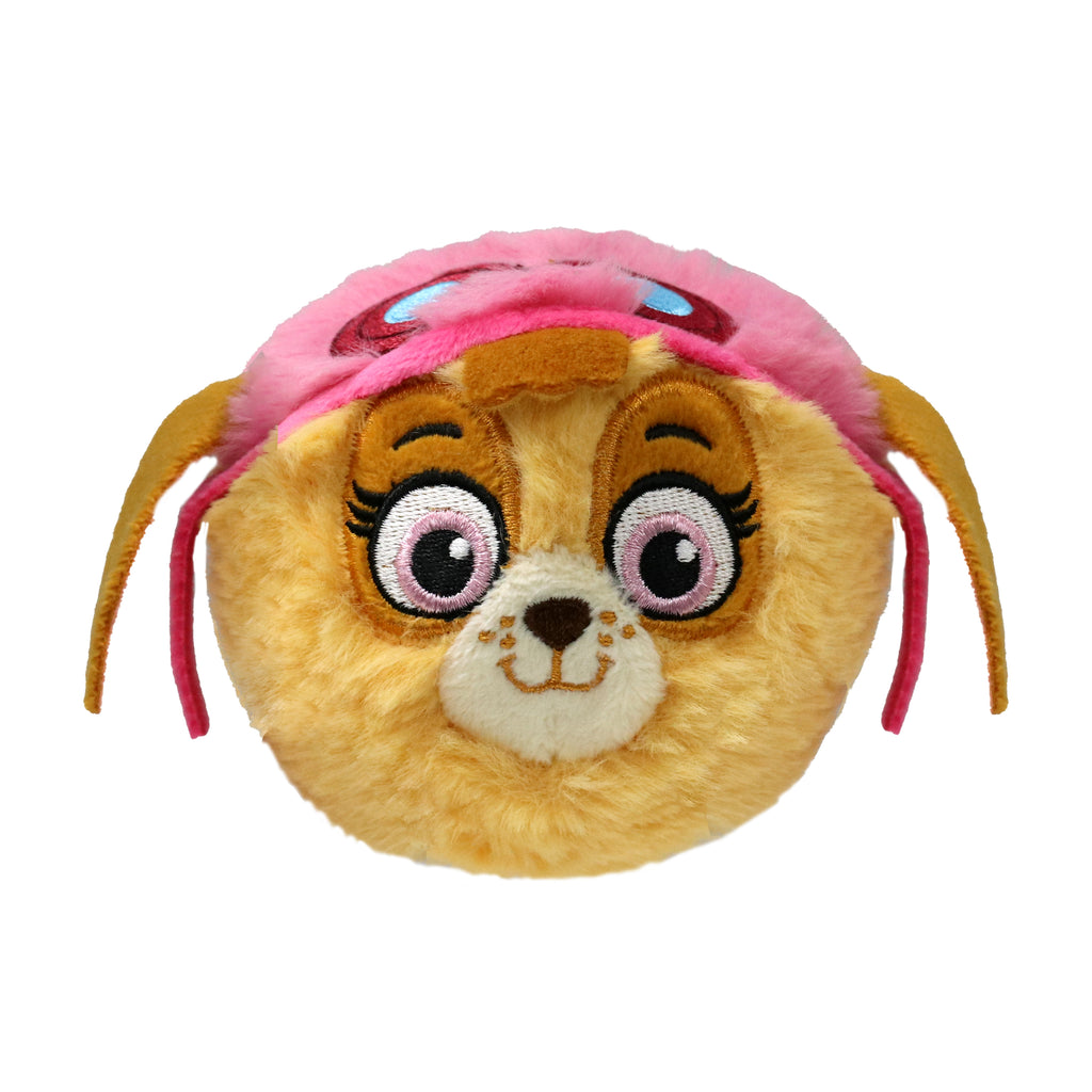 Skye Paw Patrol Cockapoo TY Beanie Bouncer plush toy with large stitched eyes and pink aviator outfit