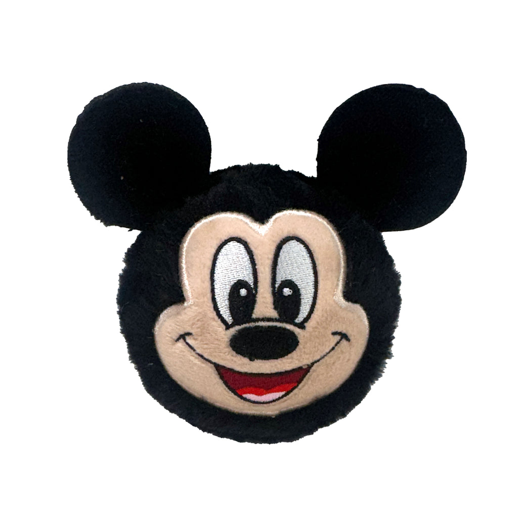 Mickey Mouse Disney TY Beanie Bouncer plush toy with large stitched eyes and classic red shorts
