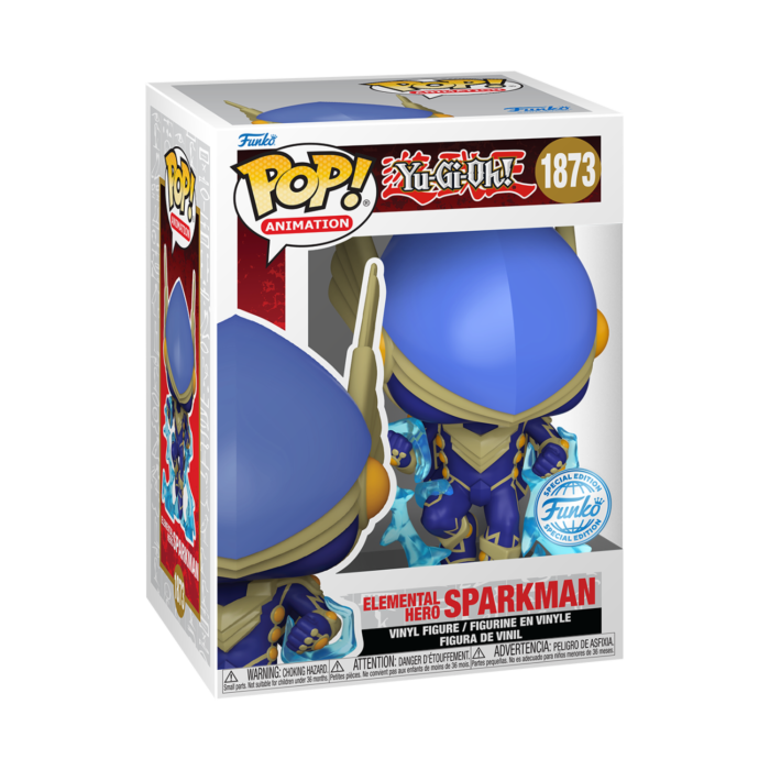 Yu-Gi-Oh - Elemental Hero Sparkman - #1873 - Pop! Vinyl