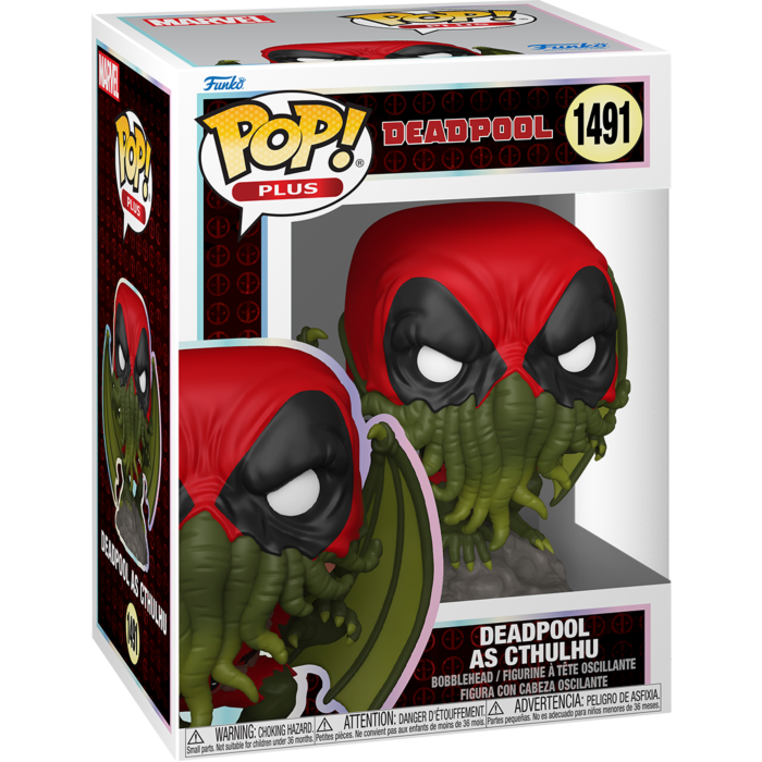 Deadpool : Literary Classics | Deadpool as Cthulhu | #1491 | Pop! Vinyl
