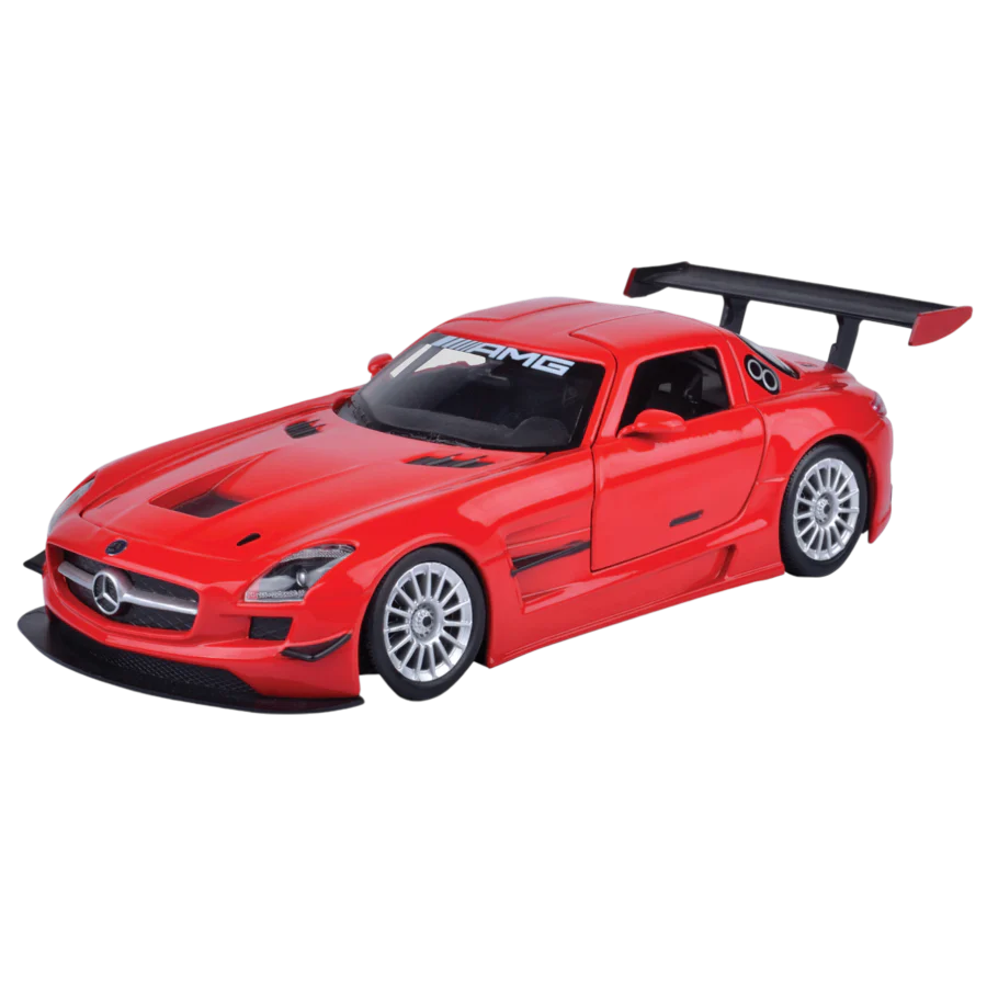 Timeless Legends Mercedes-Benz SLS AMG GT3 1:24 Scale Diecast Model Car in Racing Livery