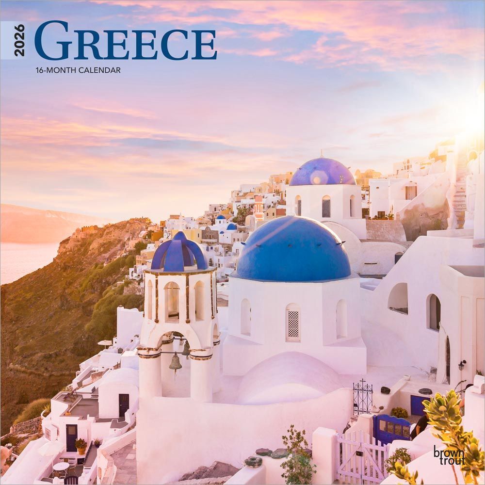2026 Calendar | Greece | Square 30x30cm